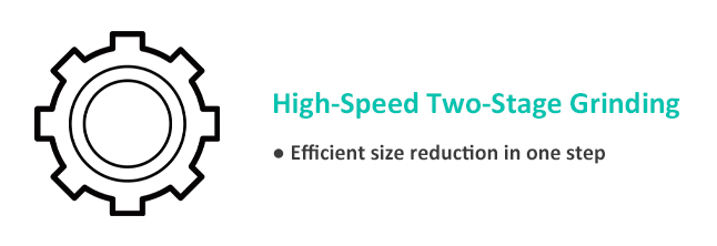 High-Speed Two-Stage Grinding High-Speed Two-Stage Grinding